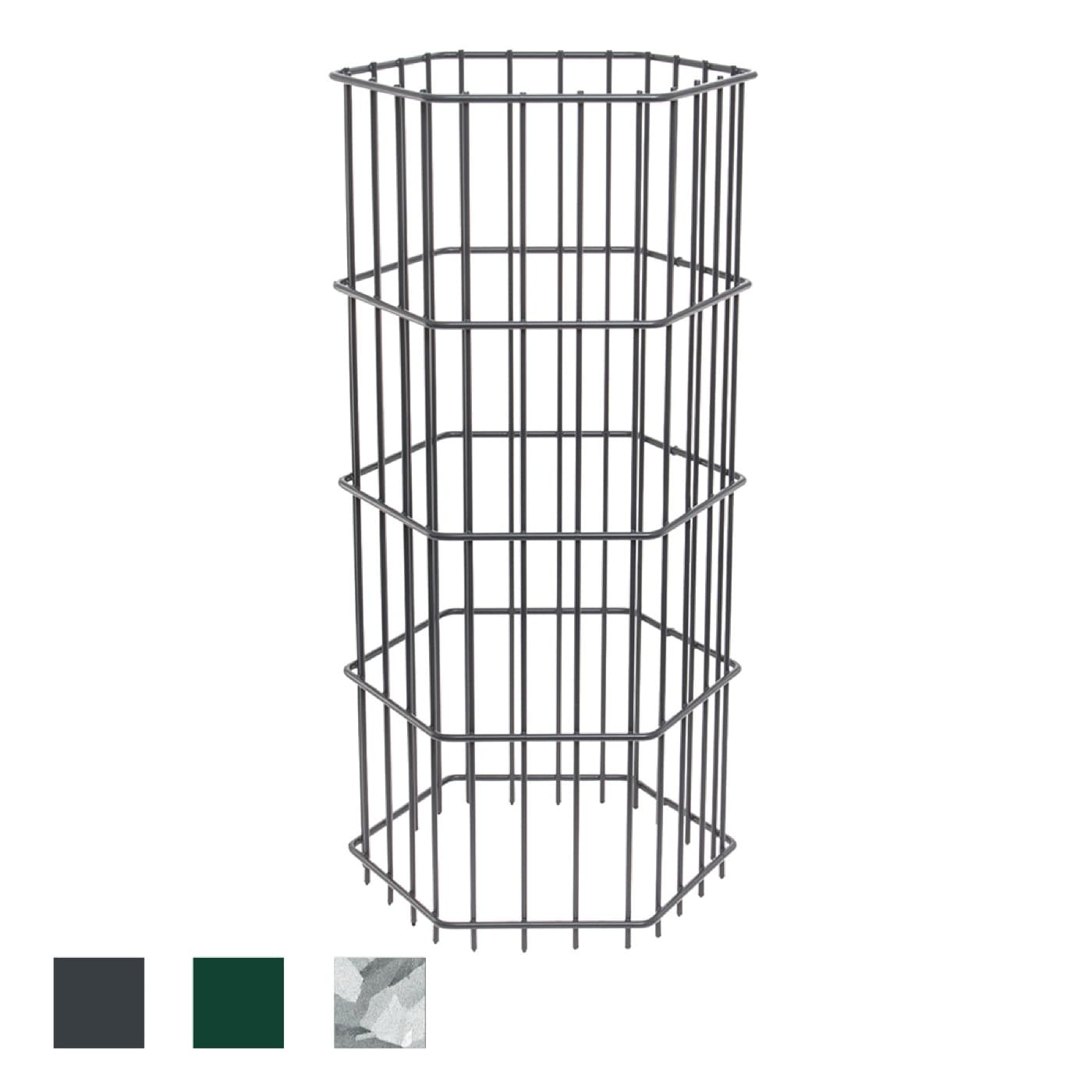 Gabionensäule Alfi 400 mm, sechseckig – Bild 1 von 2
